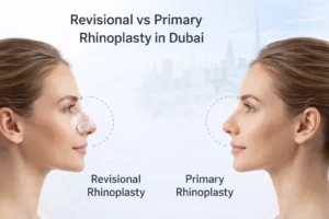 Consultation for revision rhinoplasty in Dubai with specialist surgeon