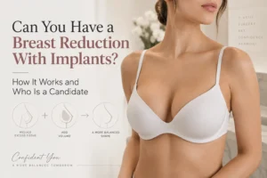 Breast reduction with implants in Dubai